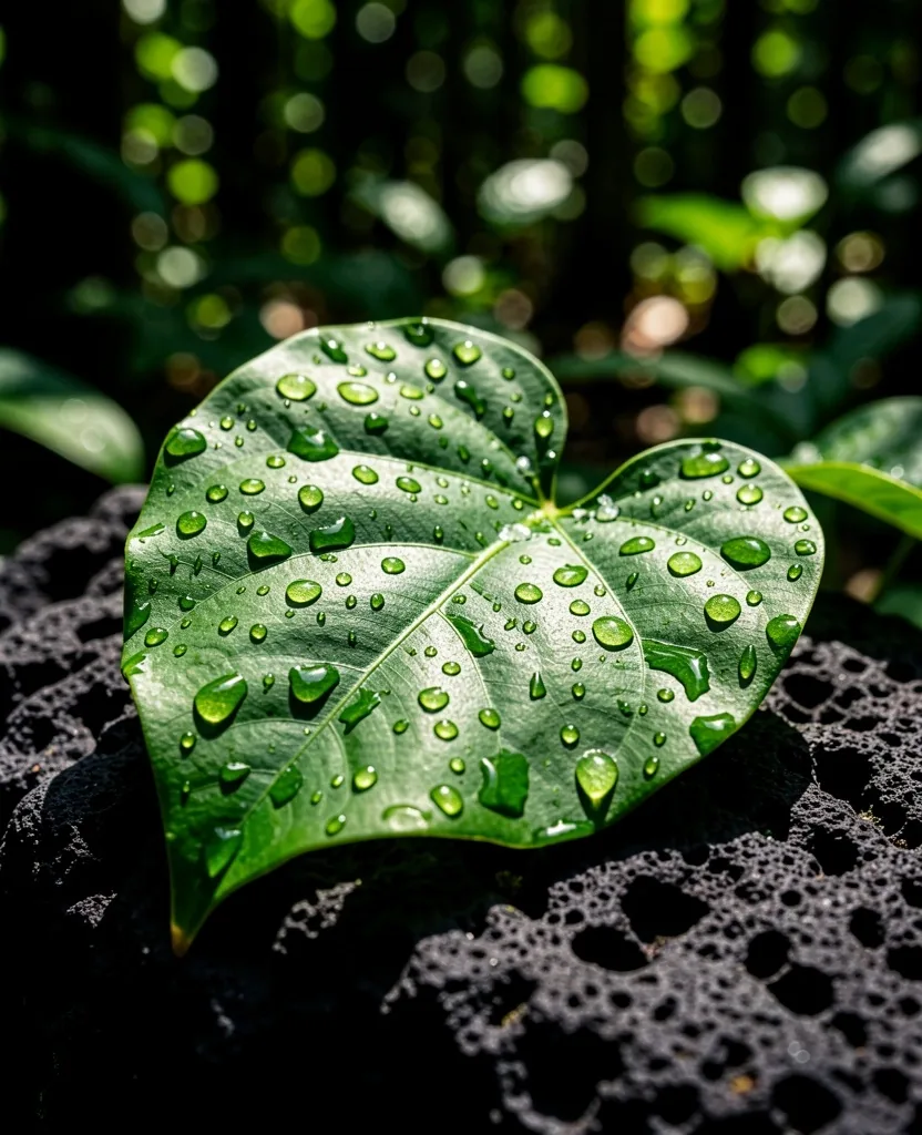 Indonesian botanical textures